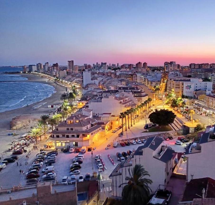 Modern Apartment Directly On The Beach With Wifi And Air Conditioning El Campello Luaran gambar